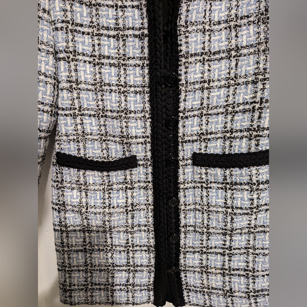 Maje Tweed Button blazer Dress Size T34 US 2/4  New NWT - Picture 7 of 9